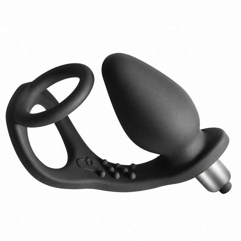 Stimulateur de Prostate RO-ZEN Double Anneau 7 Vitesses Noir - Rocks-Off
