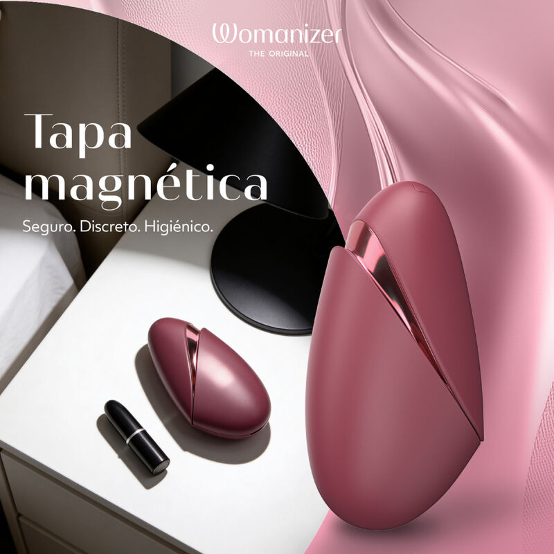 WOMANIZER - STIMULATEUR CLITORIAL À SUCCION NEXT 14 NIVEAUX D'INTENSITÉ BORDEAUX