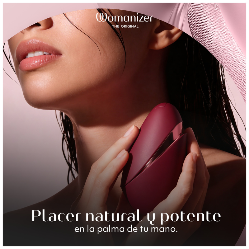 WOMANIZER - STIMULATEUR CLITORIAL 3D NEXT LIBERTY BORDEAUX