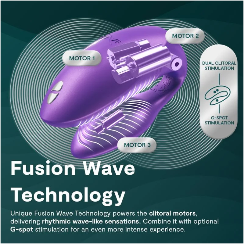 WE-VIBE - VIBRATEUR CHORUS PRO PREMIUM POUR COUPLES VIOLET COSMIQUE