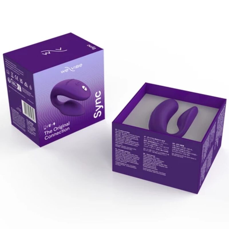 WE-VIBE - SYNC 2 VIBRATEUR RÉGLABLE POUR COUPLES VIOLET