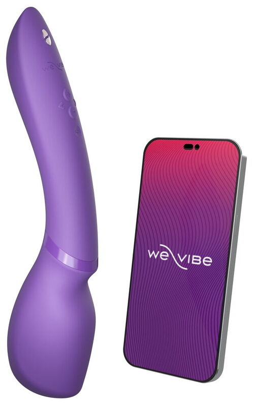 We-Vibe Wand 2 Vibromasseur Couple Télécommandé Rechargeable Violet