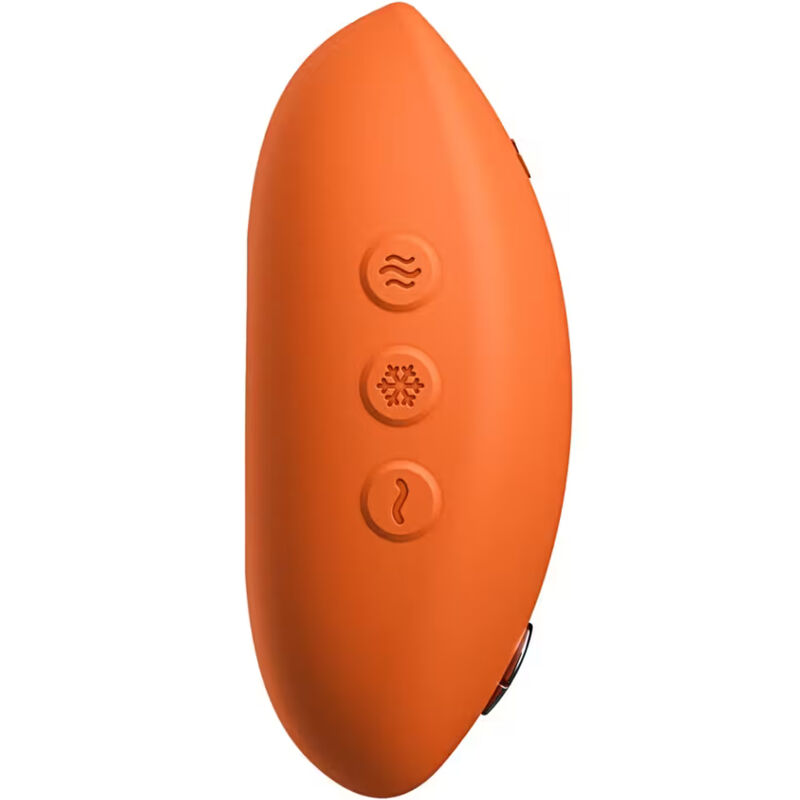WE-VIBE - VIBRATEUR CHAUFFANT ET REFROIDISSANT À TEMPÉRATURE MANDARINE