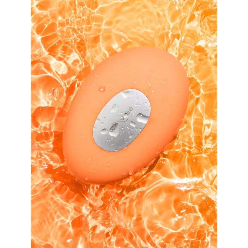 WE-VIBE - VIBRATEUR CHAUFFANT ET REFROIDISSANT À TEMPÉRATURE MANDARINE