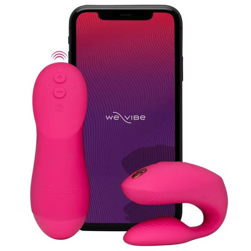 WE-VIBE - VIBRATEUR CHORUS PRO PREMIUM POUR COUPLES ROSE ÉLECTRIQUE