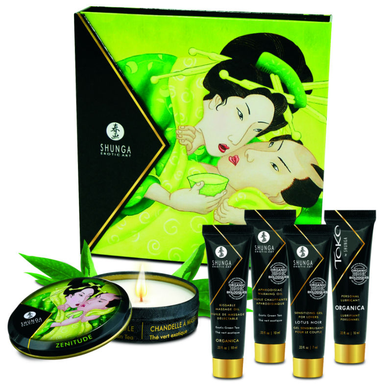 Shunga - Coffret Secret de Geisha au Thé vert exotique