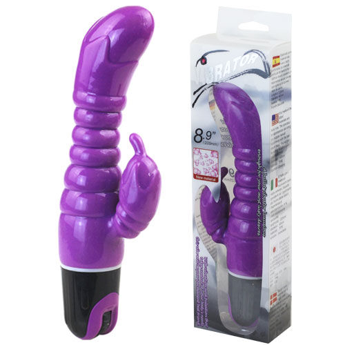 Baile - Vibromasseur Rabbit 22 cm - Violet