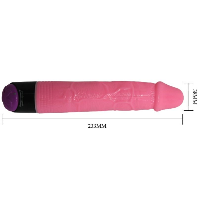 Baile - Vibromasseur Réaliste Vibrant 23 cm - Rose