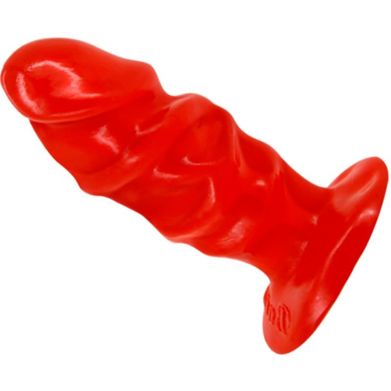Baile - Plug Anal souple avec Ventouse - Rouge