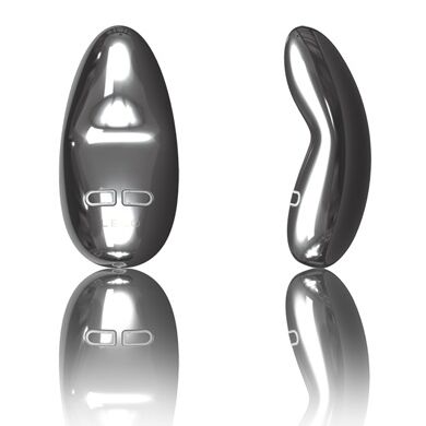 LELO - Masseur Clitoridien Luxe Acier Inoxydable YVA