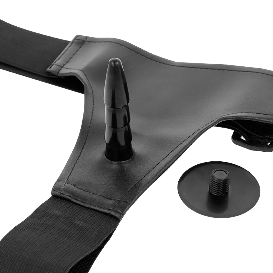 Harness Attraction – Gode ceinture avec vibromasseur rabbit Vincent – 15 cm