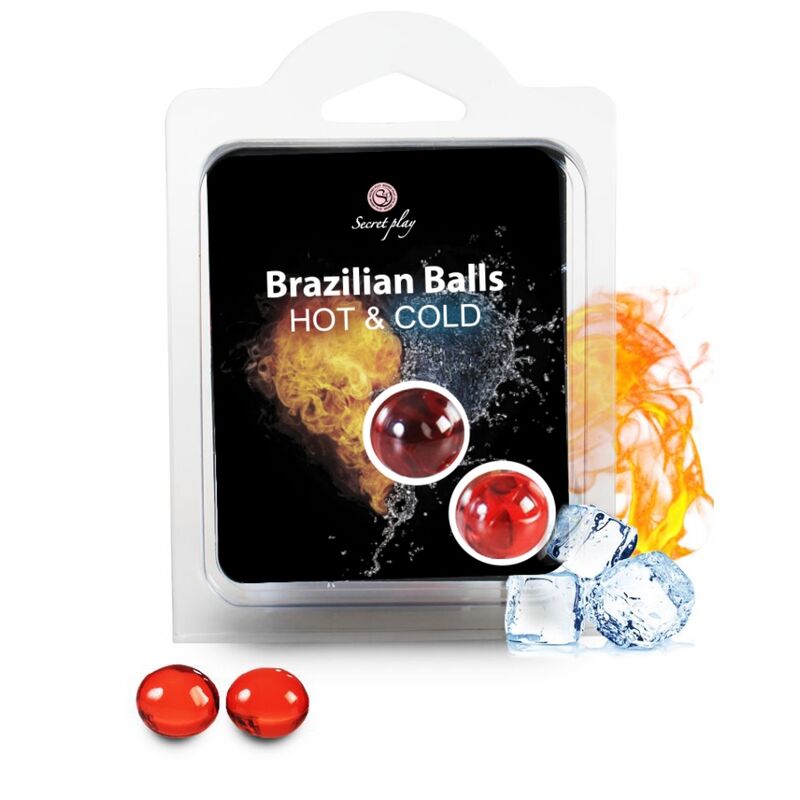 Secret Play - Boules de Massage Effet Chaud-Froid Brazilian Balls x2